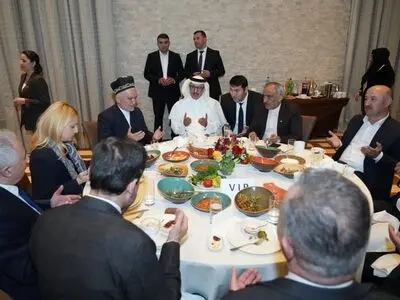 حضور سفیر ایران در ضیافت افطار سفیر سعودی در تاجیکستان
