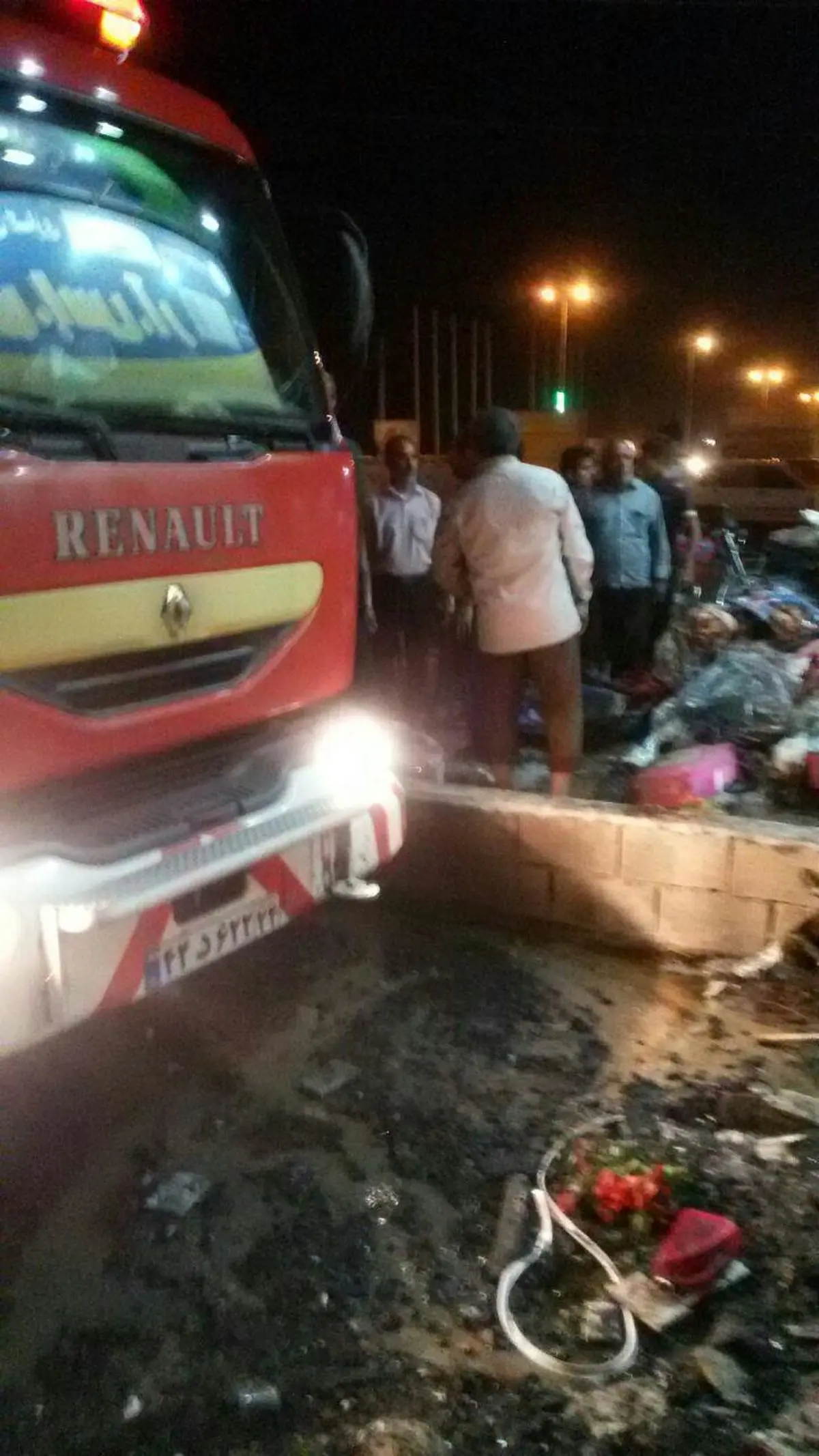 آتشسوزی فروشگاه فرش در شهرستان دزفول
