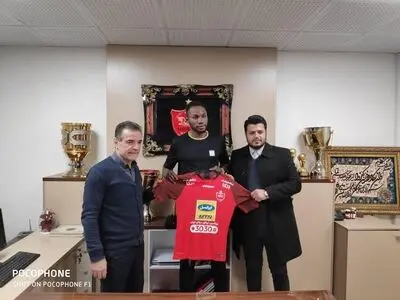اوساگوانا با پرسپولیس ثبت کرد (عکس)