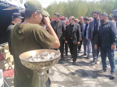 رئیس کل دادگستری البرز از مواکب زائران مراسم تشییع بازدید کرد