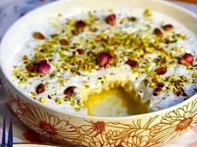 دسر برفی نارگیلی، خوشمزه‌ترین انتخاب برای شب چله