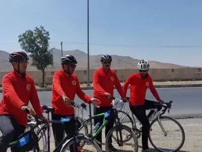 بازگشت پنج رکاب زن «سفیرهای فرهنگی دروازه کربلا» به کرمانشاه