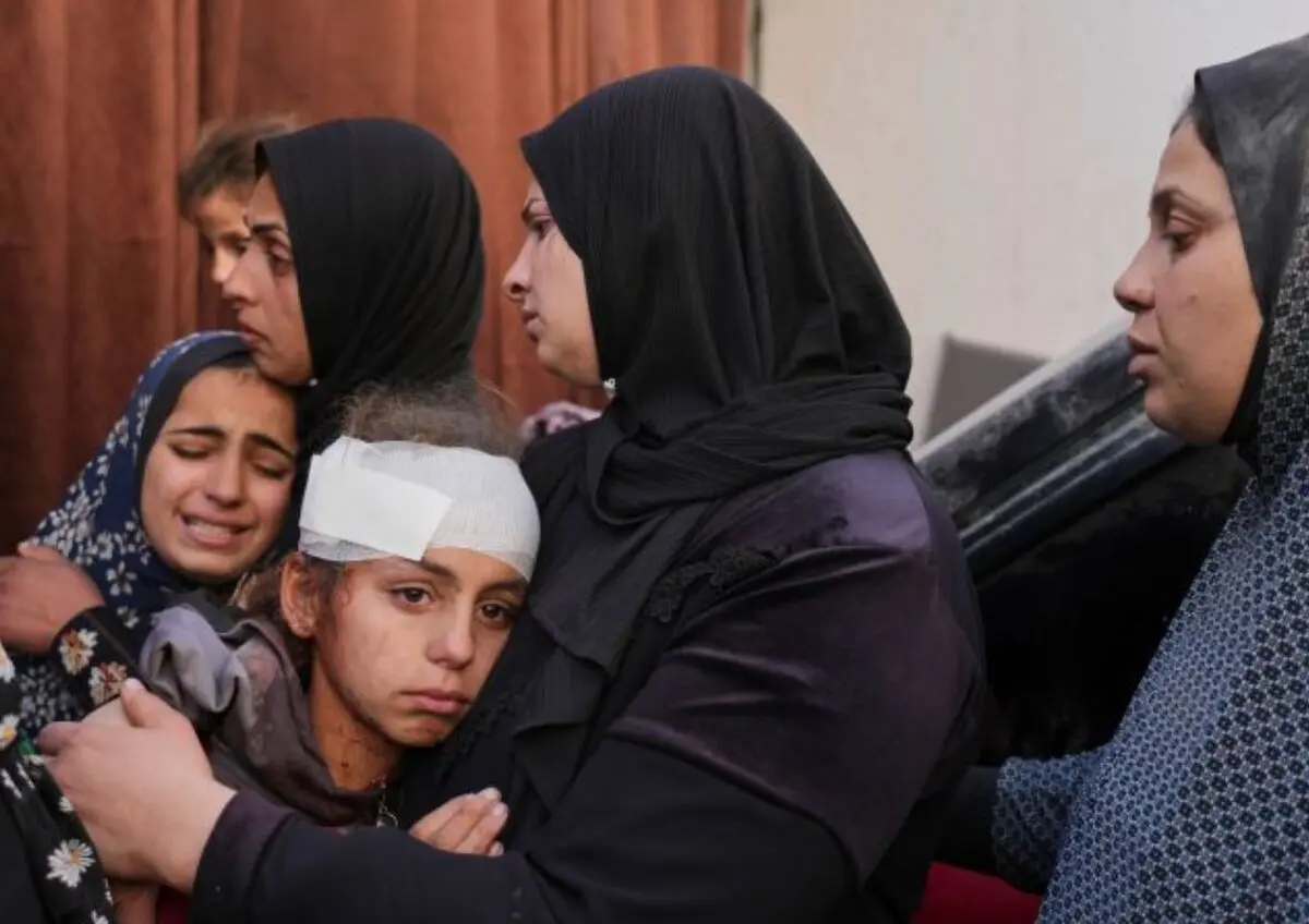 شهادت ۳ فلسطینی در حمله به چادر محل اسکان آوارگان در غرب خان یونس