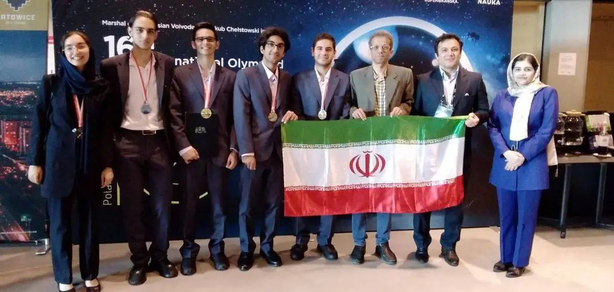 دانش‌آموزان ایرانی در شانزدهمین المپیاد جهانی نجوم و اختر فیزیک سوم شدند