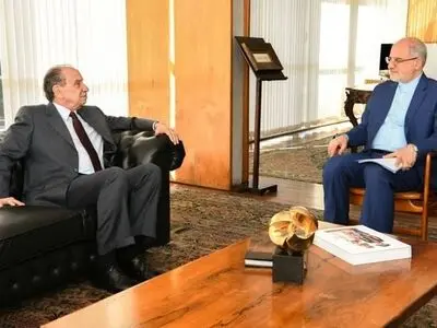 دیدار معاون اقتصادی ظریف با وزیر خارجه برزیل/ ابلاغ پیام روحانی به «تمر»