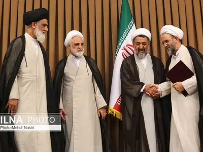 مراسم تودیع و معارفه رئیس مرکز امور شوراهای حل اختلاف کشور 
