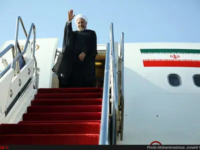 President Rouhani off to New York