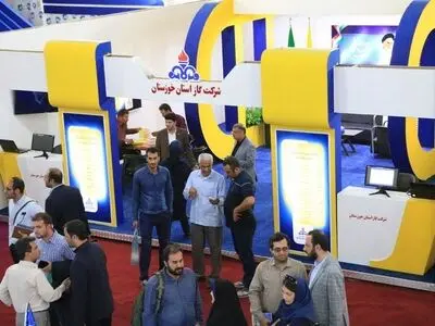 گزارش تصویری افتتاح  نهمین نمایشگاه تخصصی نفت در خوزستان
