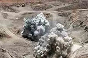 انهدام کنترل‌شده مهمات به‌ جامانده از جنگ در بهمئی کهگیلویه و بویراحمد
