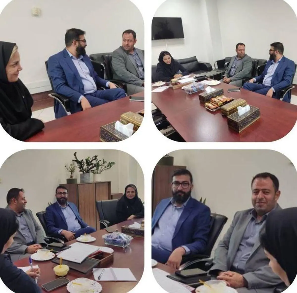 نشست مشترک شعبه ایثار بیمه دی و شرکت توزیع نیروی برق تهران بزرگ/ رفع چالش‌ها و تسریع وصول مطالبات در دستور کار قرار گرفت