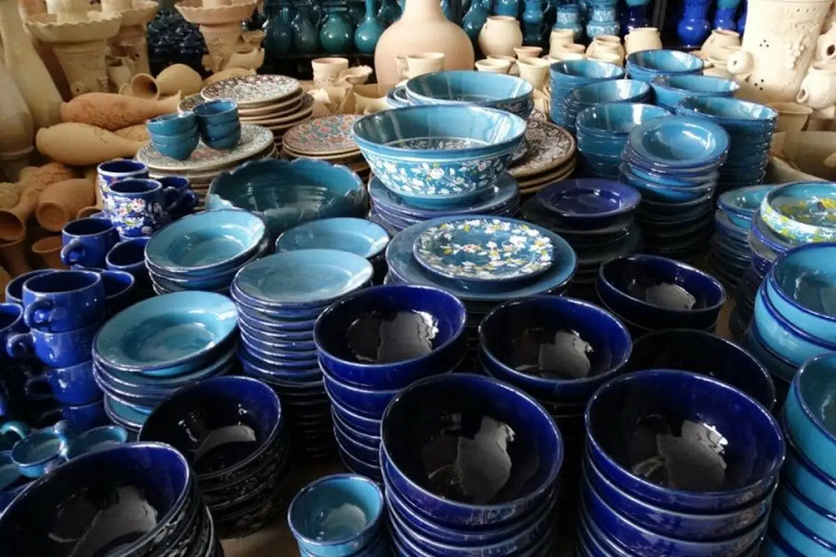 لالجین؛ جهانشهر سفال با ۱۲۰۰ کارگاه سفالگری
