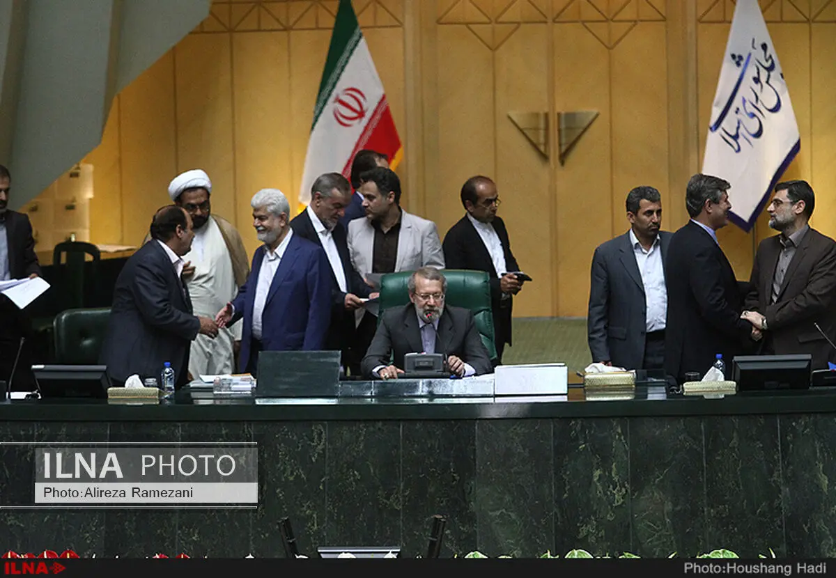 بزشکیان ودهقانی النائبان لرئیس مجلس الشوری الاسلامی