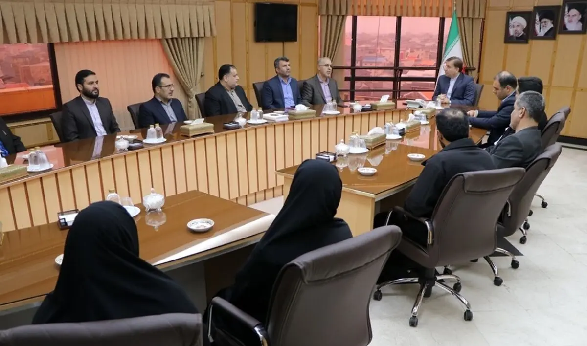 دیدار اعضای شورای پایگاه بسیج استانداری با نماینده عالی دولت در گیلان 