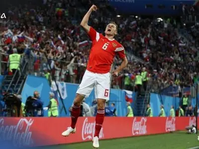 رقیب رونالدو، برترین بازیکن دیدار روسیه - مصر