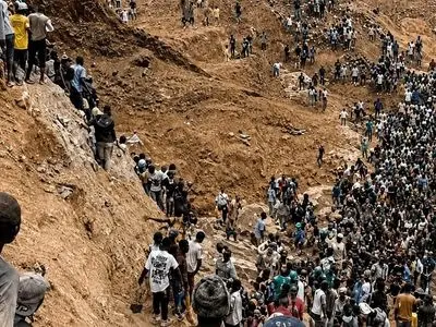 ریزش معدن طلای بدون مجوز، جان بیش از ۱۰۰  کارگر را گرفت