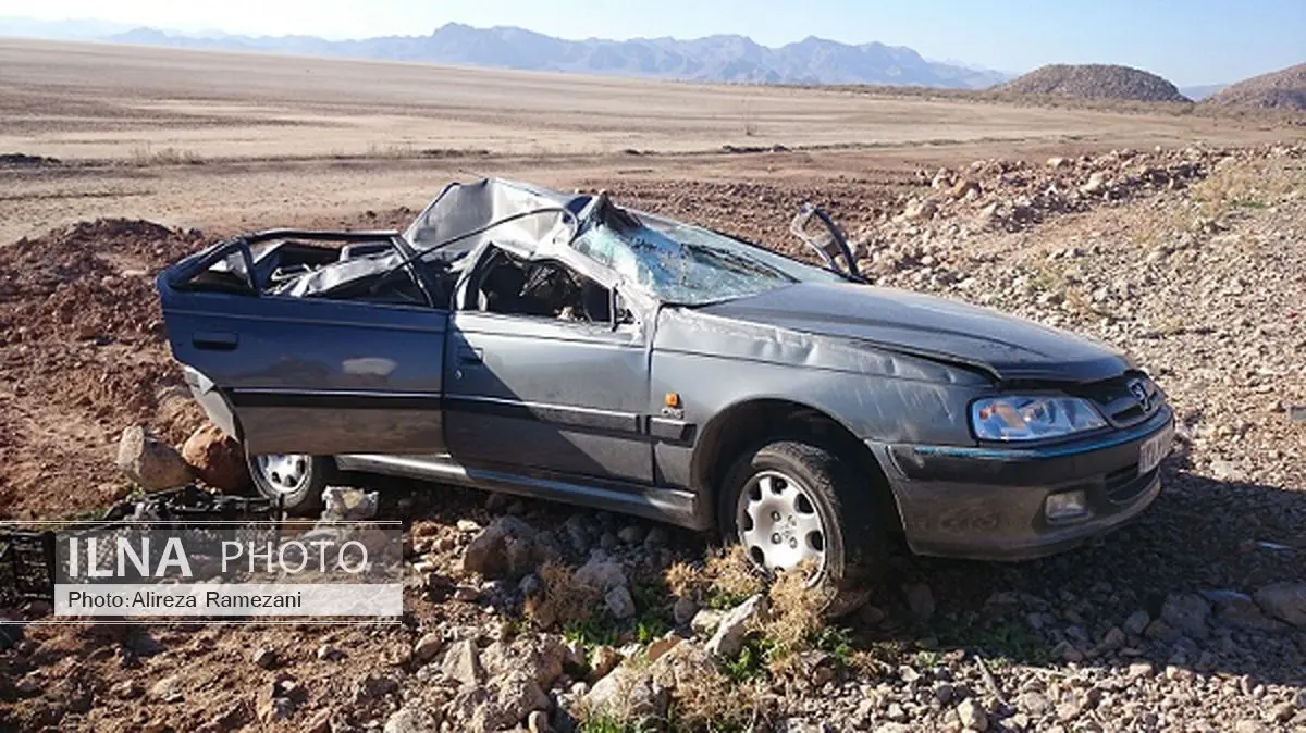 واژگونی خودرو در محور بوکان ـ میاندوآب 