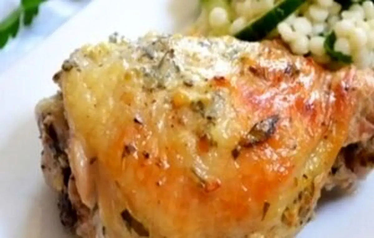 مرغ مارینه یونانی ؛ غذایی فوری برای وضعیت جنگی