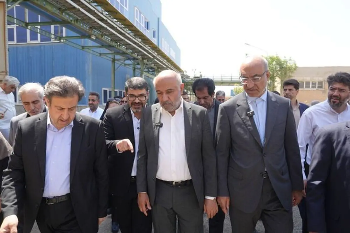 نیروگاه ۲۴ مگاواتی سیمان سامان کرمانشاه با حضور وزیر کار افتتاح شد