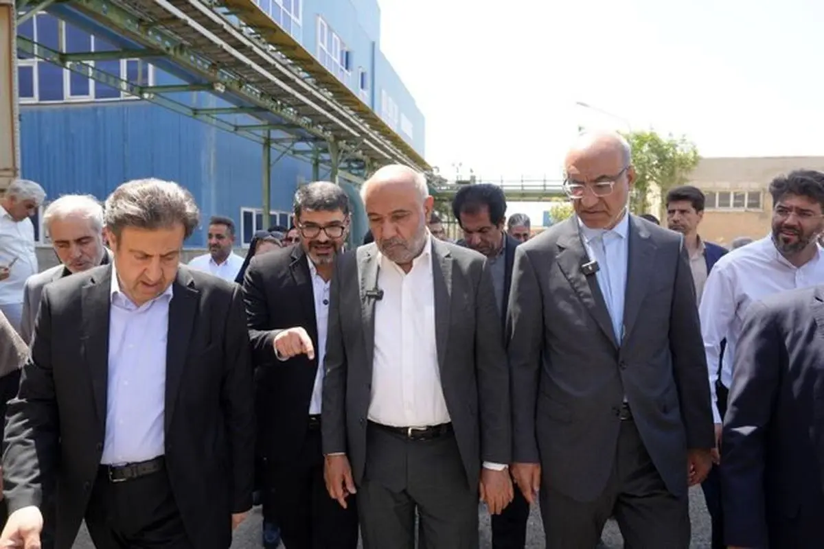 نیروگاه ۲۴ مگاواتی سیمان سامان کرمانشاه با حضور وزیر کار افتتاح شد
