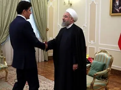 الرئیس روحانی یؤکد لبارزانی دعم ایران للعراق الموحد