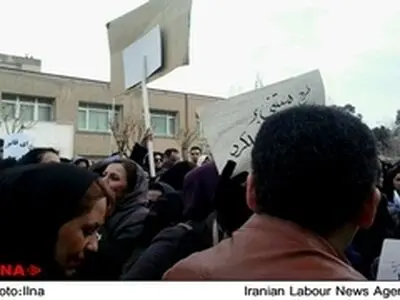 حاشیه و متن تجمع ۲۰۰۰ پرستار مقابل مجلس / گزارش تصویری