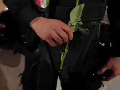 حرکت زیبای شهروندان مشهدی به پاس زحمات شبانه‌‌روزی حافظان امنیت + فیلم 