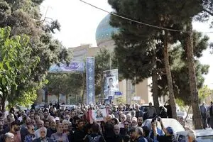 آیین تشییع پیکر سردار افشار برگزار شد