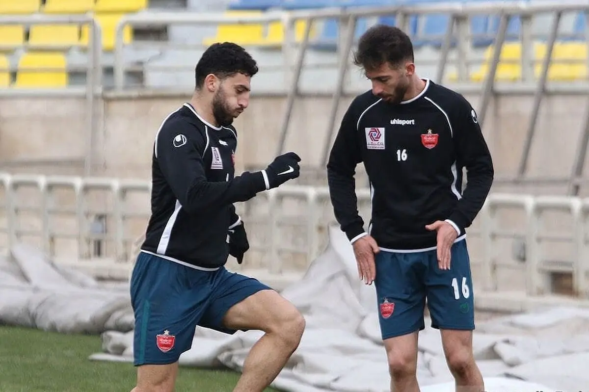 دردسر سرخ‌پوشان؛ مصدومیت مهاجم پرسپولیس پیش از بازی با استقلال 