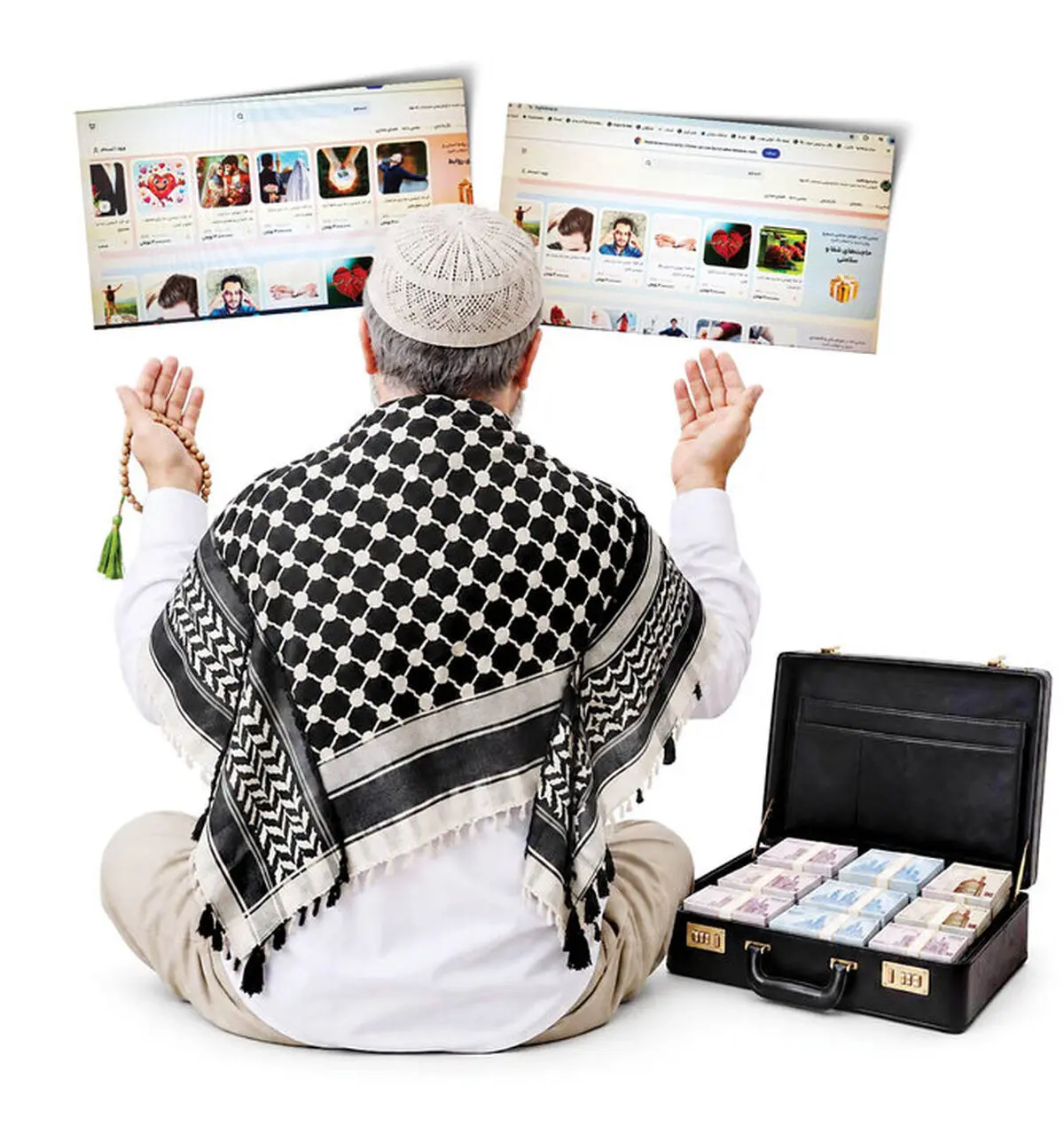 انواع دعا موجود است/ دعای ویژه دلاریه