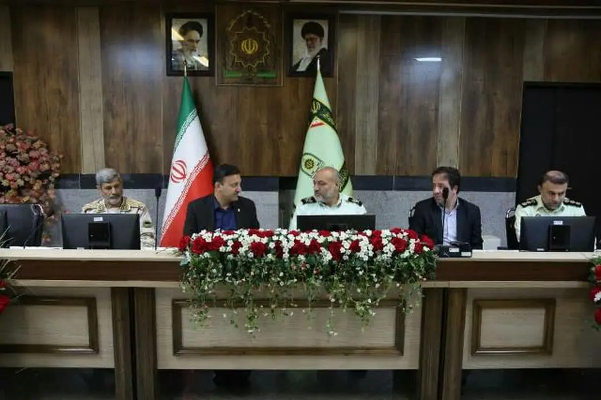 برگزاری جلسه هم اندیشی شهردار رشت با فرماندهان نیروی انتظامی گیلان 