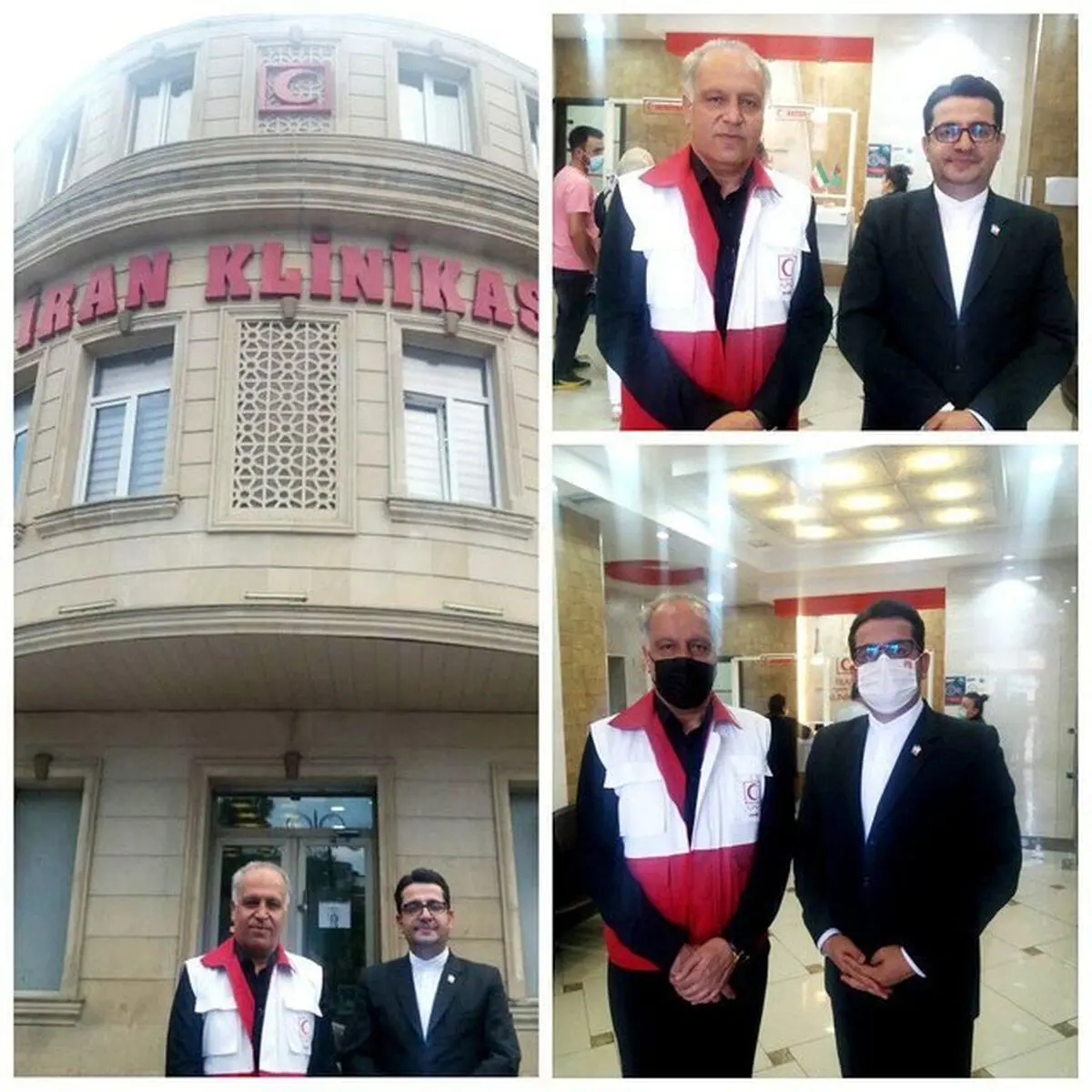 بازدید سفیر ایران از کلینیک درمانی کشورمان در باکو 
