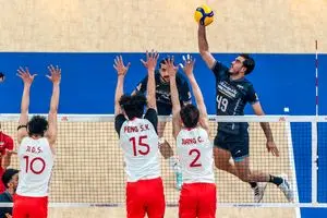 شریفی امتیازآورترین بازیکن دیدار ایران و چین      