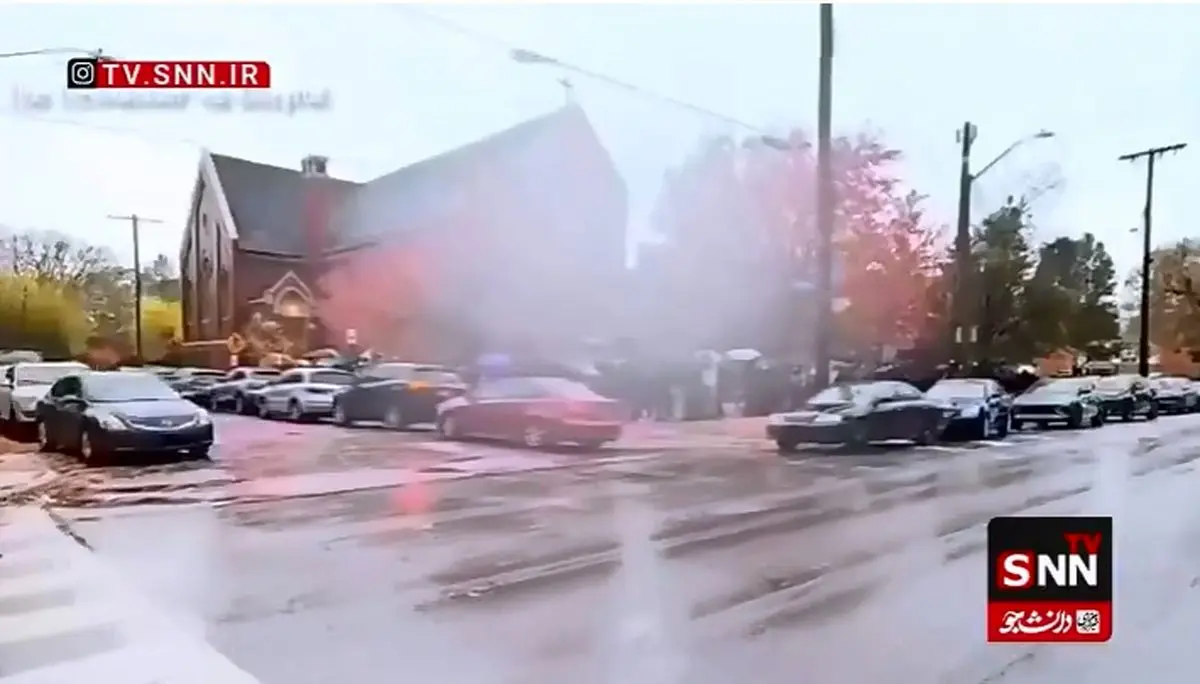 بحران معیشت در آمریکا؛ صف‌های طولانی غذا در کلیولند + فیلم