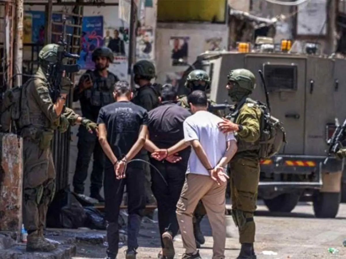 بازداشت ۵ فلسطینی در کرانه باختری اشغالی