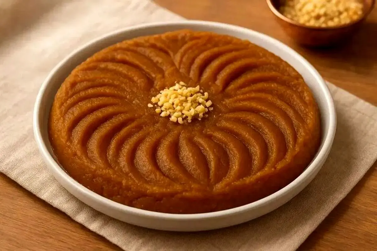 حلوای اوماج ؛ خوشمزه ای ویژه برای افطار 