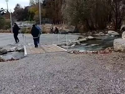 چشمۀ طاق‌ بستان جوشید + فیلم