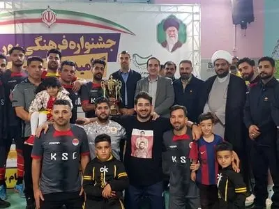 جشنواره فرهنگی ورزشی گرامیداشت هفته بسیج ویژه پایگاه‌های بسیج حوزه مقاومت شهید بقائی در گروه فولاد خوزستان 