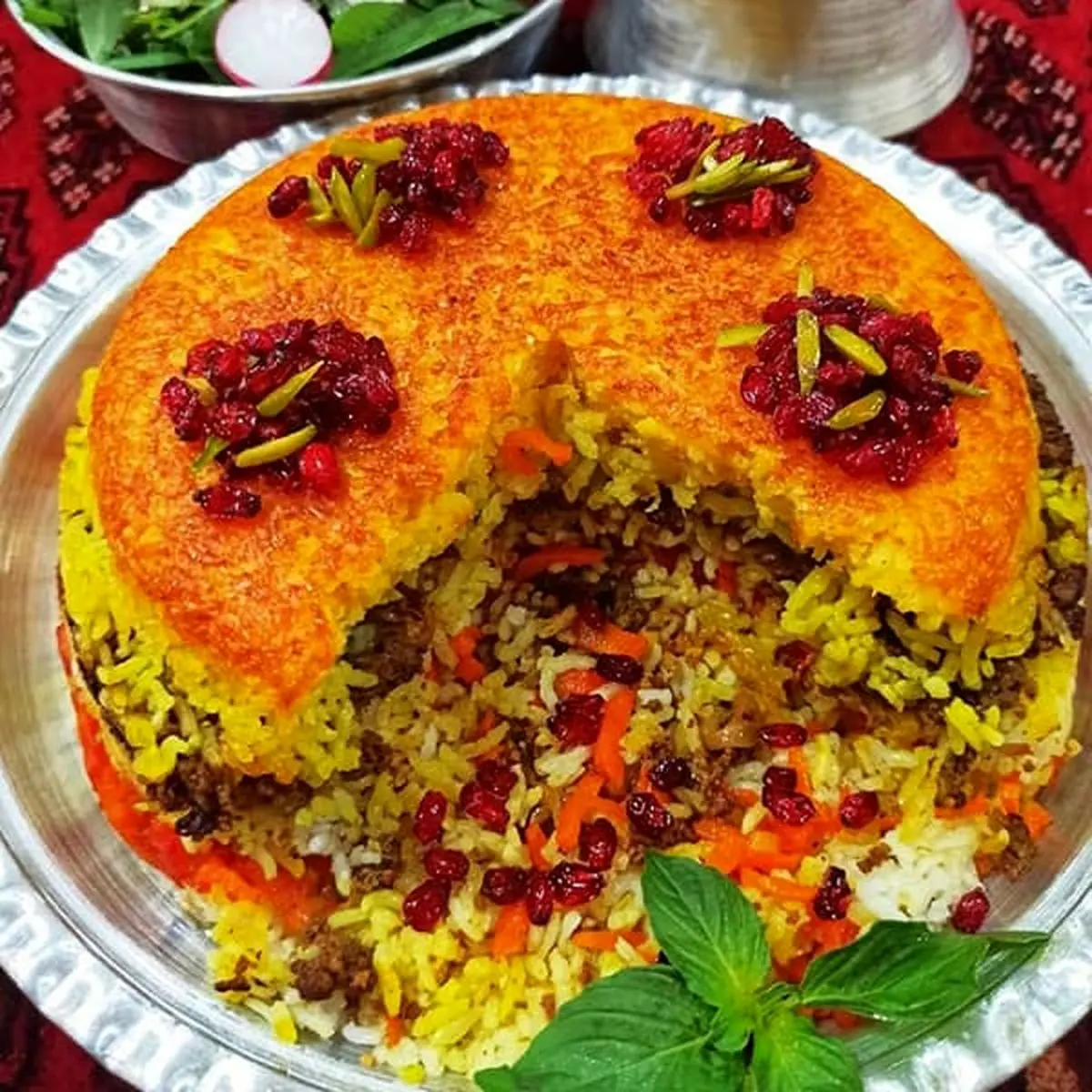 طرز تهیه ته چین هویج