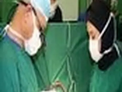 عمل توتال کلکتومی لاپاروسکوپی در کاشان انجام شد