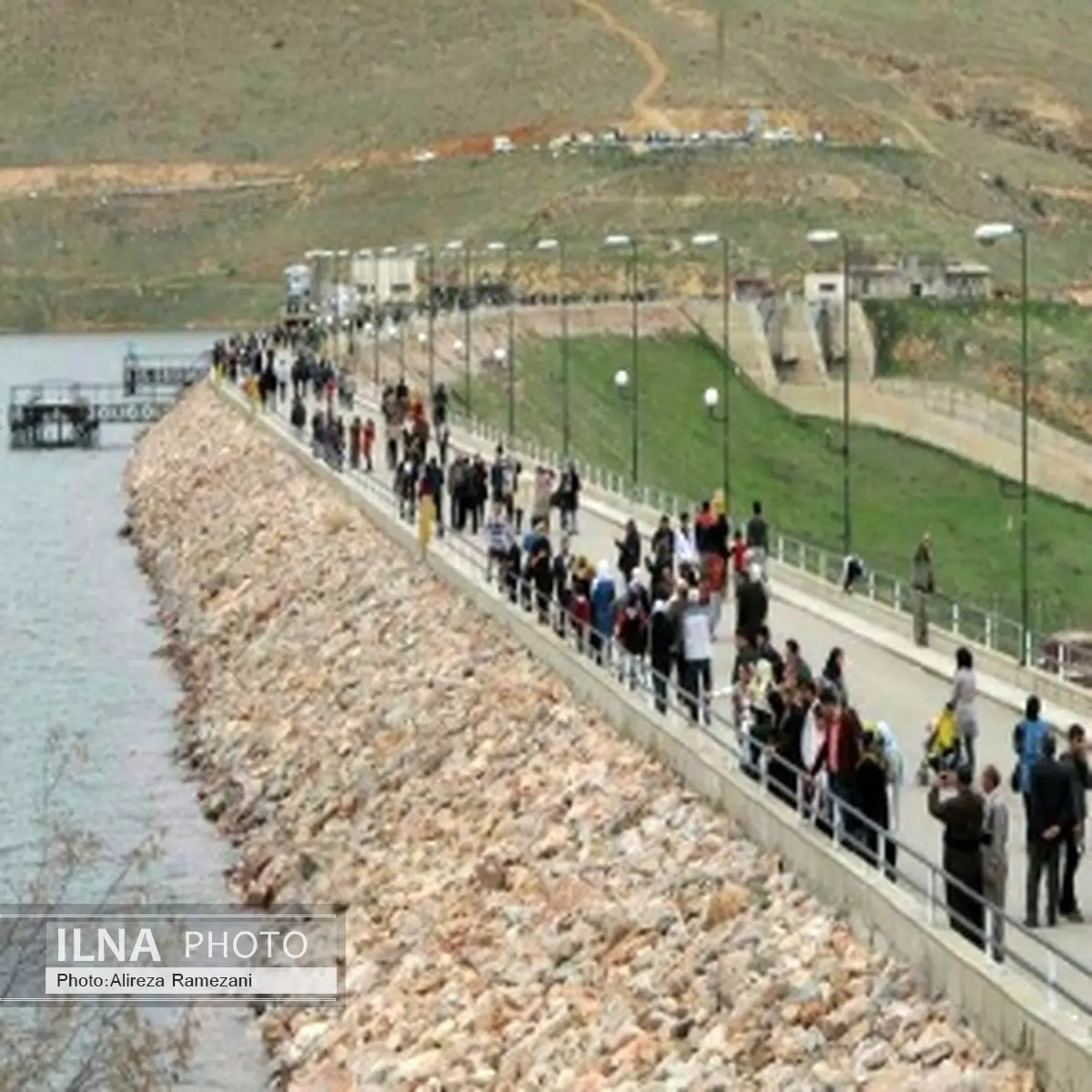 سد مهاباد پربیننده‌ترین جاذبه گردشگری در ایام نوروز