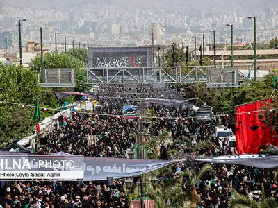 برگزاری مراسم پیاده روی جاماندگان اربعین در تهران/ 1