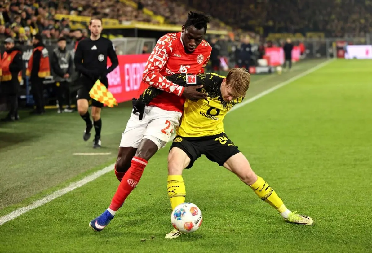 پیروزی پرگل دورتموند مقابل ماینتس در خانه