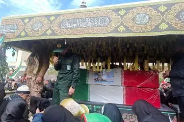 تشییع پیکر سردار نائینی