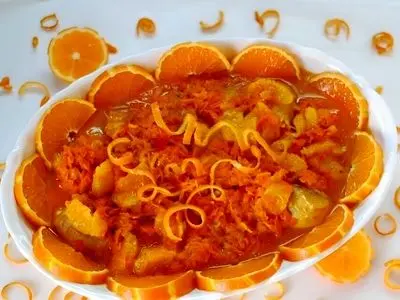 جادوی نارنگی در خورشت مرغ