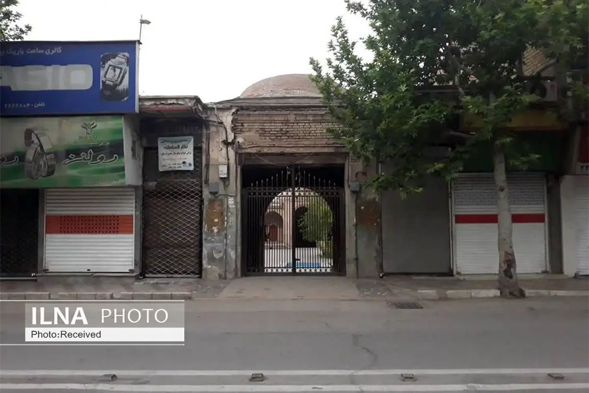 طرح مرمت سر درب ورودی سرای تاریخی سعدالسلطنه آماده اجرا است