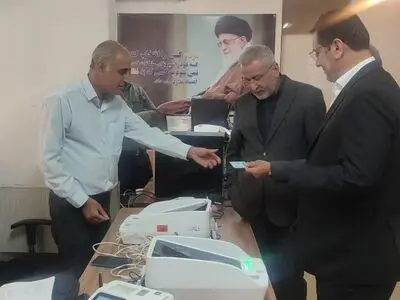 برگزاری مانور سراسری روز رأی‌گیری در قزوین با حضور معاون سیاسی استاندار