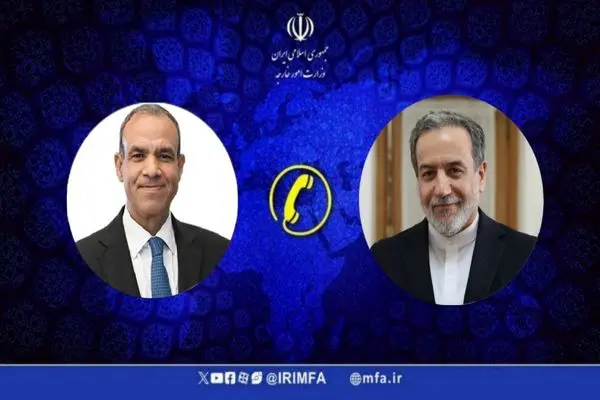 گفتگوی تلفنی وزرای خارجه جمهوری اسلامی ایران و مصر