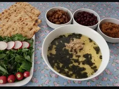 طرز تهیه آبگوشت دوغ دار