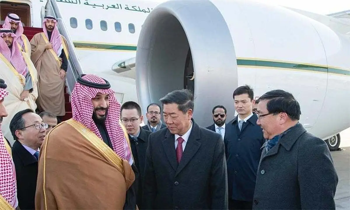 محمد بن سلمان وارد چین شد