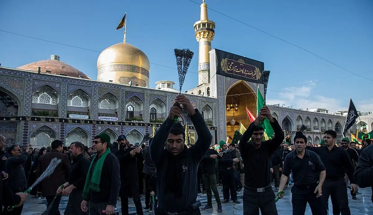 ورود هیأت های عزاداری به حرم مطهر رضوی ممنوع شد